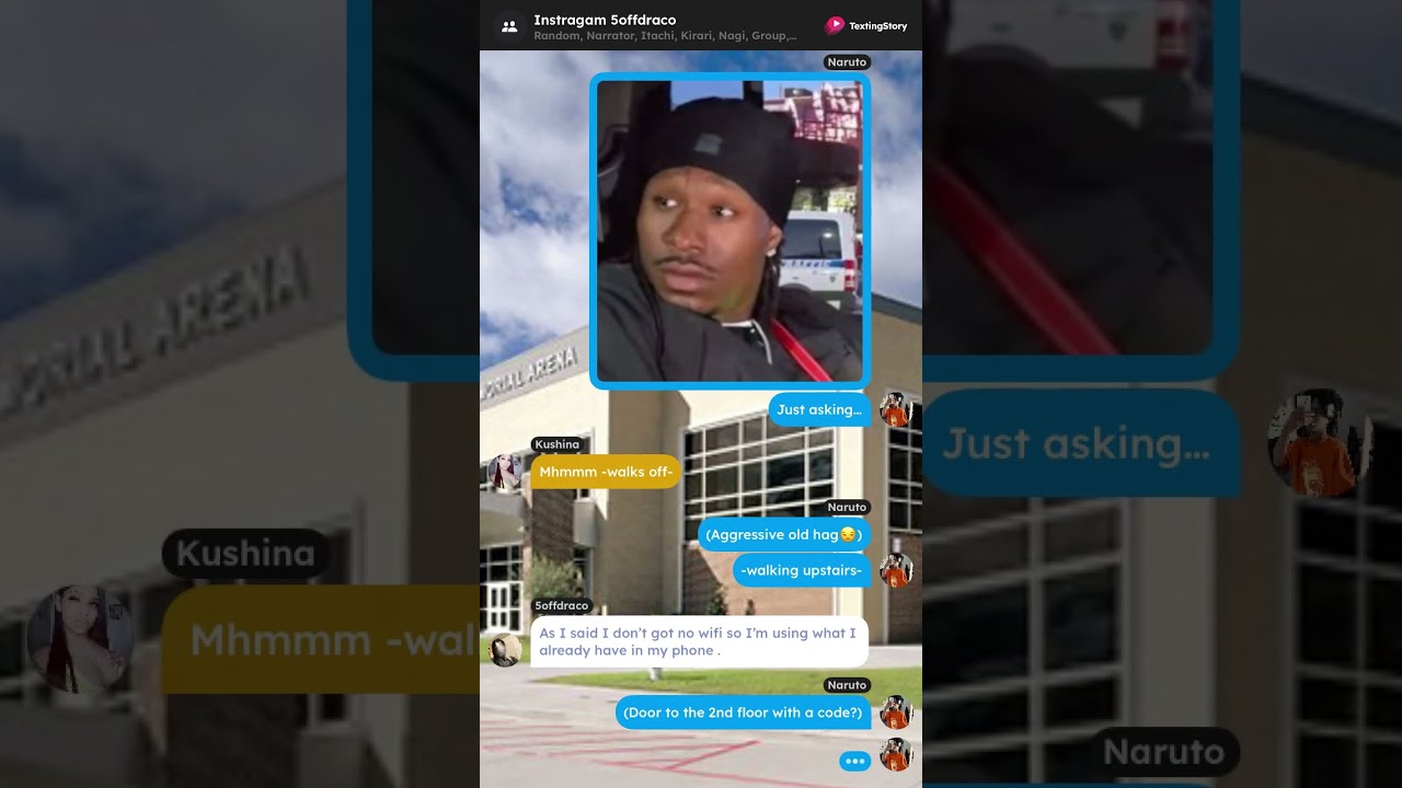 The football star 3 way ||naruto texting story||