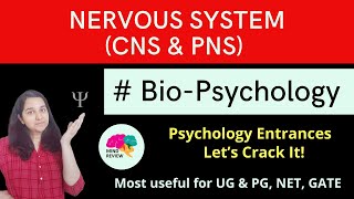 Nervous System - Cns Pns Bio-Psychology Psychology Entrances Mind Review