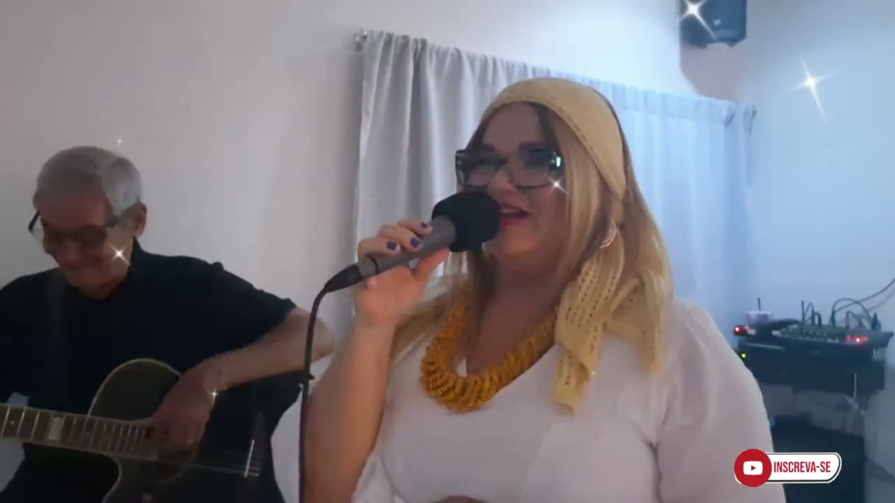 LAINY LOPES - Ao vivo no Centro Espírita Raio de Luz - Música, Cura para Alma - Violão: Guedes