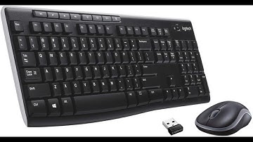 Amazon com  Logitech MK270 Wireless Keyboard and Mouse Combo   Keyboard and Mouse Included, Long Bat
