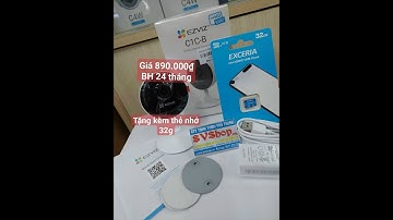 cách cài đặt và sử dụng camera IP EZVIZ C1C B 1080P đơn giản và nhanh nhất trên điện thoại