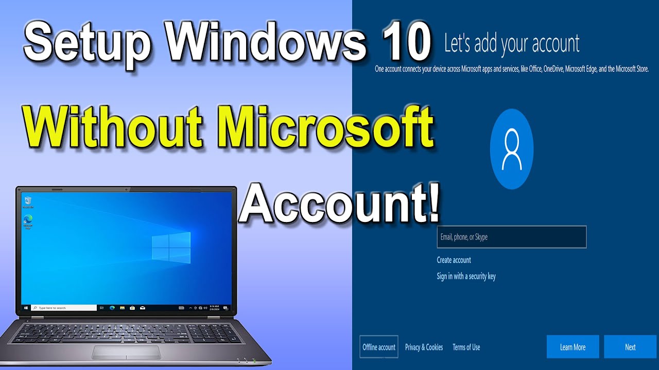 setup-windows-10-pc-without-microsoft-account-youtube