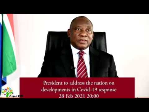 Breaking News President Cyril Ramaphosa Is Set To Address The Nation Tonight At 8pm Familymeeting Youtube