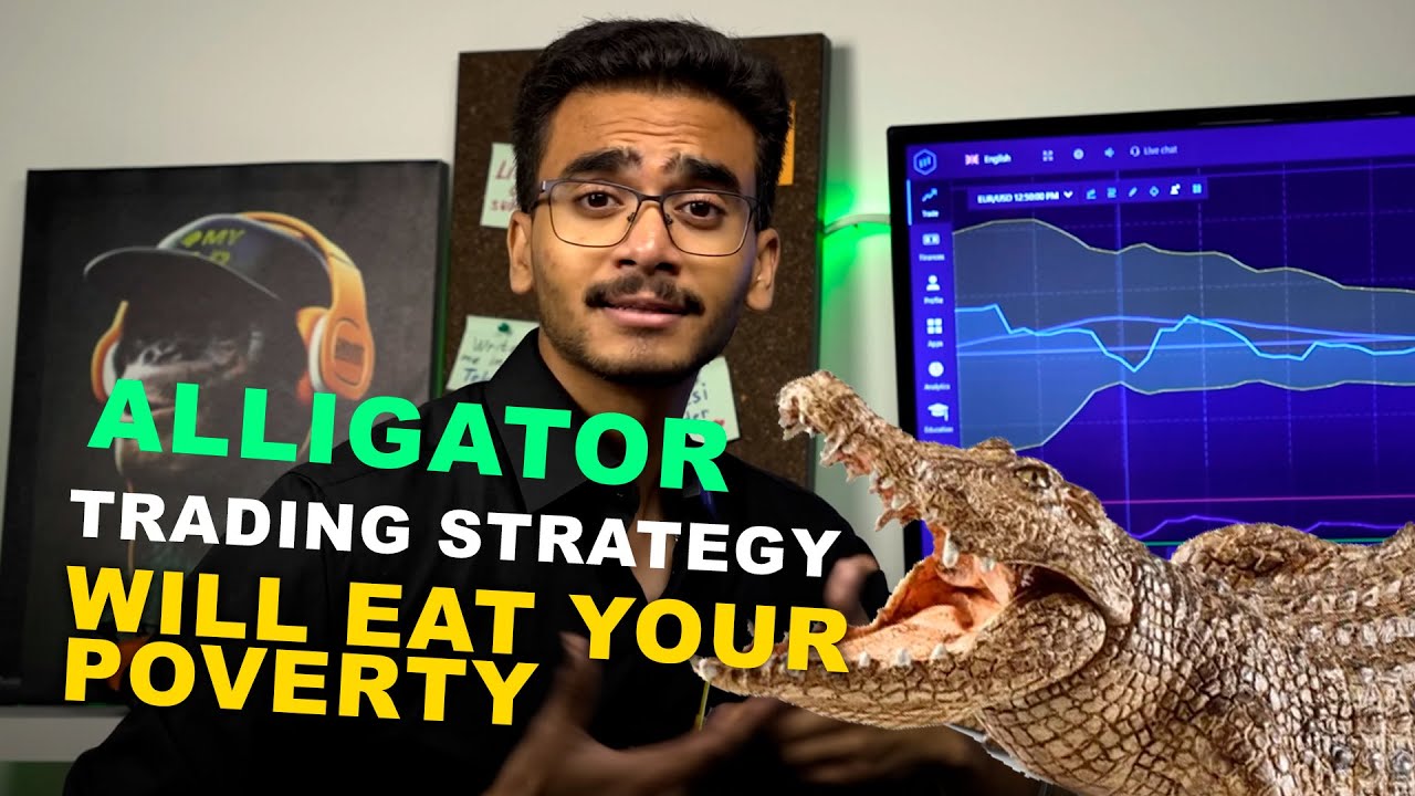 🐊ALLIGATOR Indicator Trading Strategy will EAT your POVERTY +₹190,000