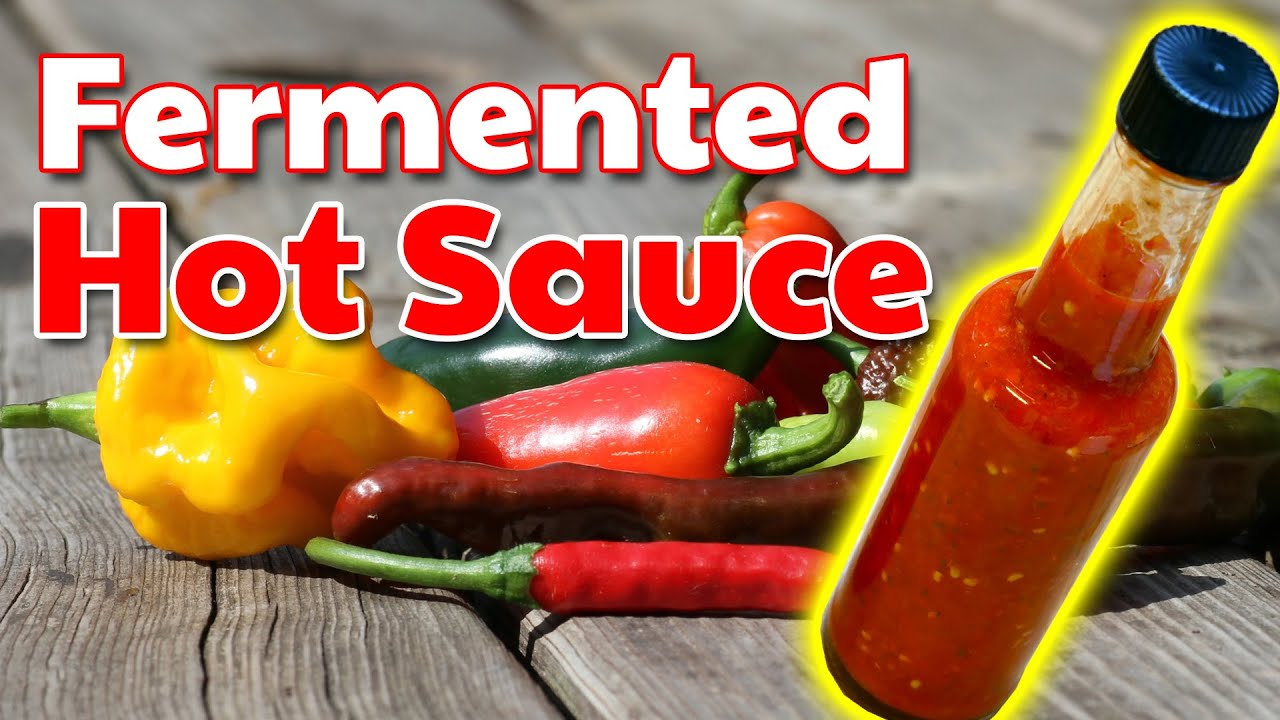 hot sauce, easy hot sauce recipe, fermented hot sauce, fermente...