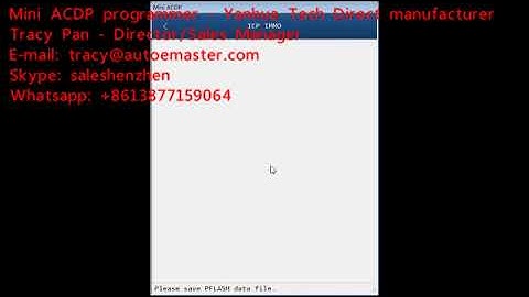 ACDP Adding key and all-key-lost for new Porsche 2010 – 2018 with BCM module.  No need solder!