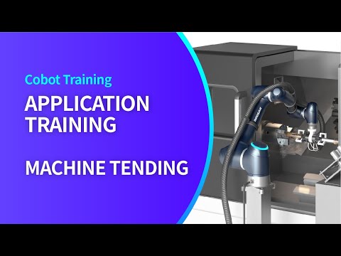 Machine Tending Application Training, Doosan Robotics (Eng)