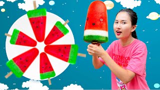 Can't eat Cam's ice cream, Changcady makes super giant watermelon ice cream - Part 261