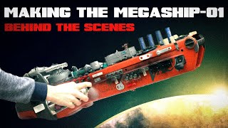 KITBASH a SPACESHIP | Future Cop 2- Behind the Scenes- Making the MEGASHIP-01