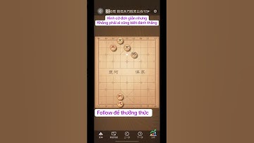 Cờ tàn pháo tốt ứng dụng, không khéo là hoà #cogiangho #games #cotuongbamien #cothecotuong #chess