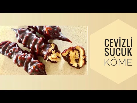 Cevizli Sucuk (Köme) Tarifi – Şekersiz Köme Tarifi – My kitchen Yemek Tarifleri