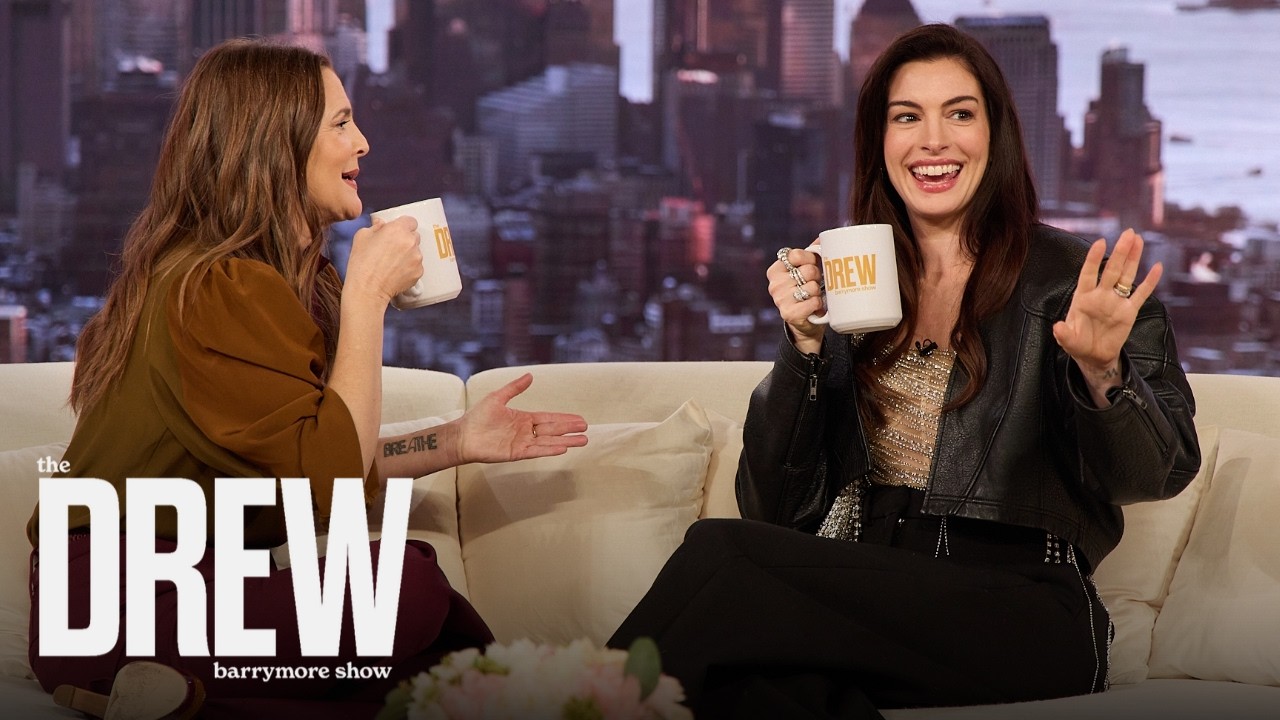 Anne Hathaway Recalls 2nd Date with Now-Husband at Drew Barrymore's Halloween Party