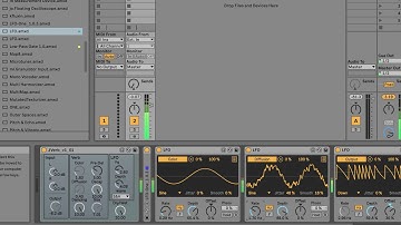 Modulating Jverb with Max for live LFO