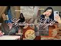 Fall Night Routine Vlog 🍂 baking, cozy hobbies, Harry Potter, preparing for fall 🥧
