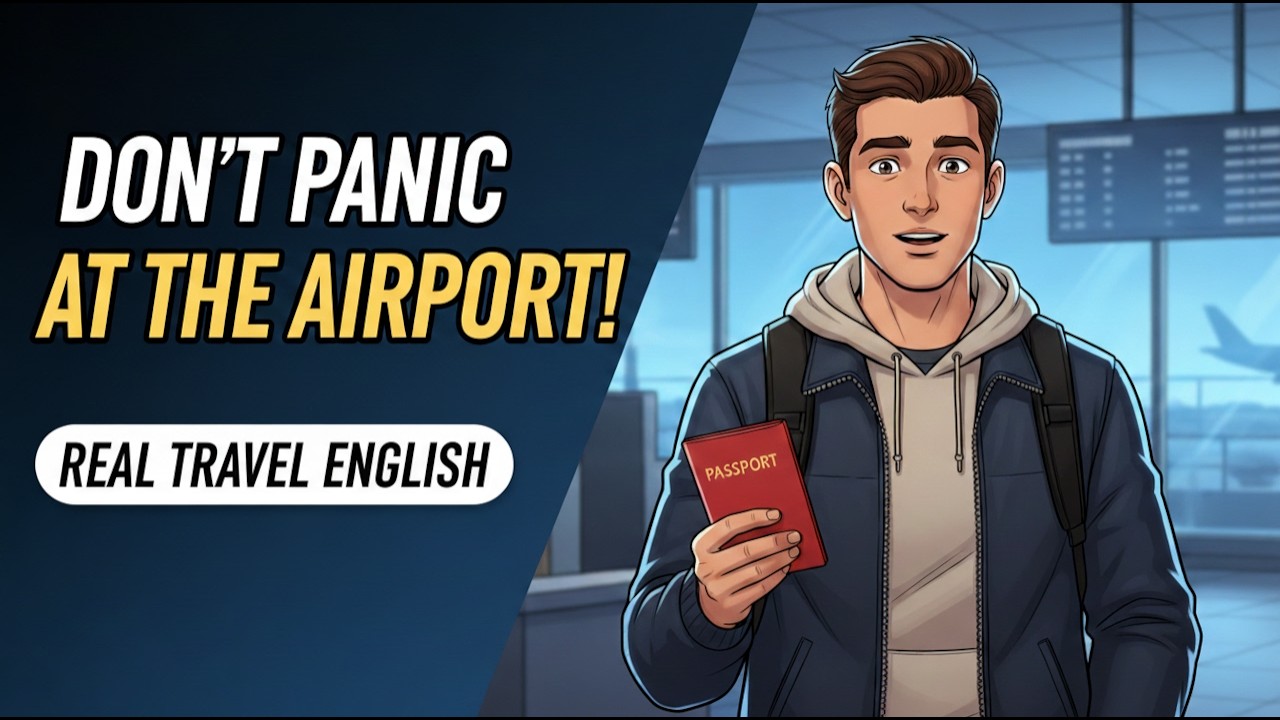 Travel Without Stress | Essential Airport English for Real Situations