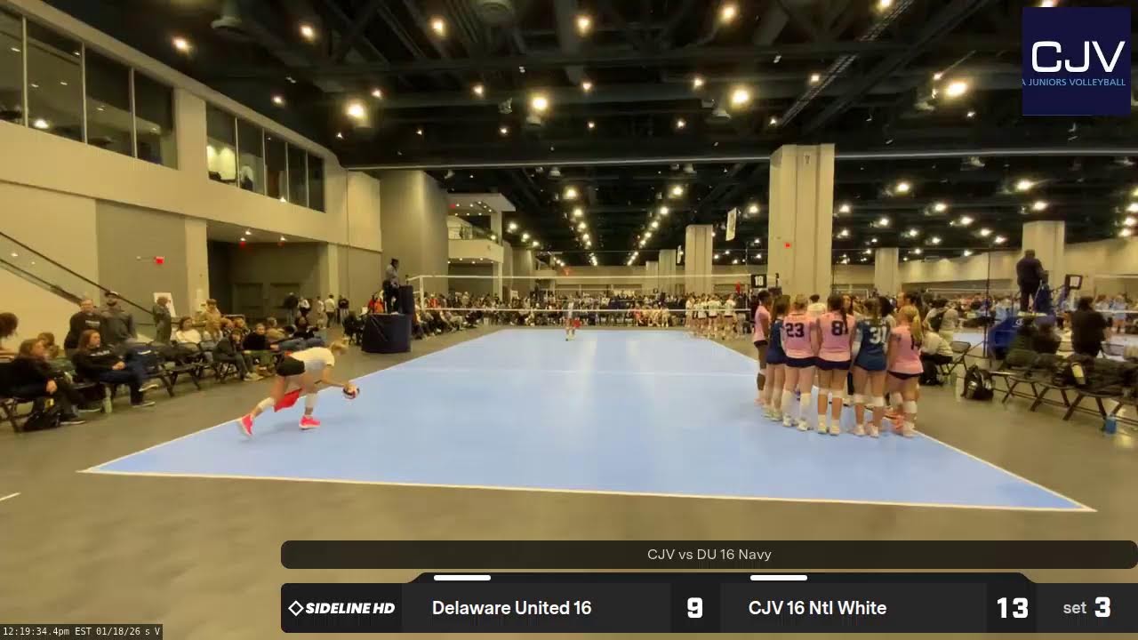 CJV 16 Ntl White vs. Delaware United 16 (2026.01.18)