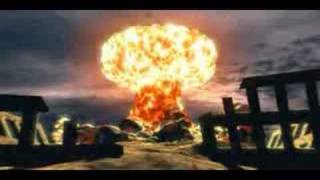 Nuclear explosion made in 3D Studio Max