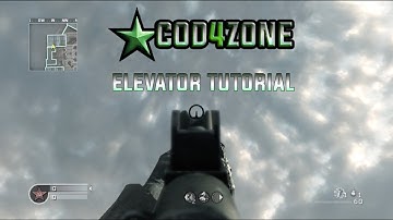 How To Do Call of Duty 4 (CoD4) Elevators - Crouch and Prone - CoD4 Zone