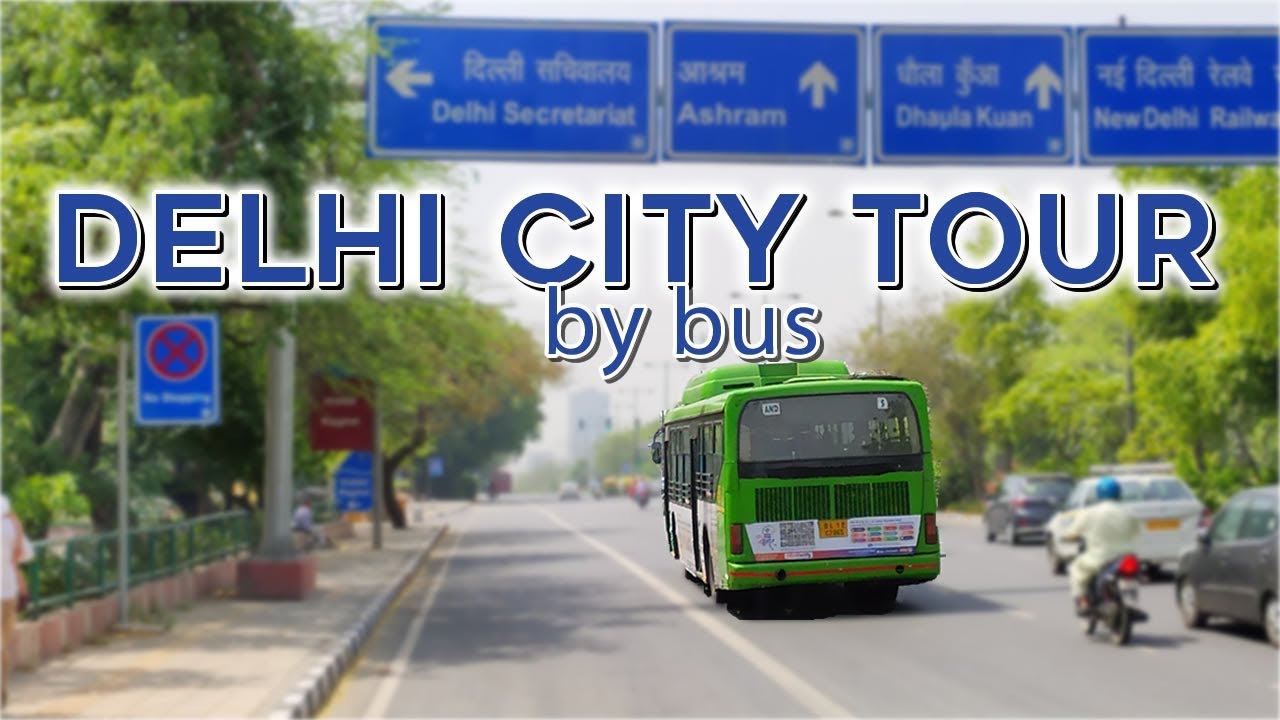 delhi tour bus