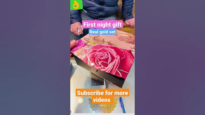 🫣 Wedding first night special gift for wife#viral #shortvideo #gold #jewellery