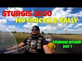 Sturgis 2020 Motorcycle Rally Trip, Day 1, Badlands National Park