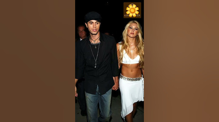ENRIQUE IGLESIAS AND ANNA KOURNIKOVA MAKE A WARM COUPLE🍓#annakournikova #enriqueiglesias #bailamos
