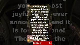 Don't Be Afraid—Heaven's Greatest Announcement #Christmas #Gospel #Faith