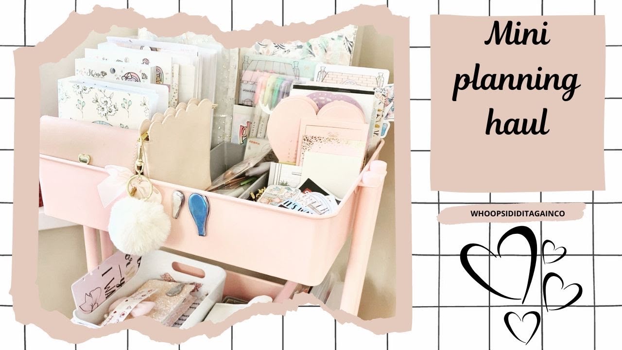 MINI PLANNING Sticker Haul