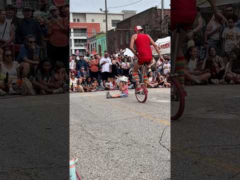 Jamie the Unicycling Unicorn’s Hilarious Fake-Out Jump! 🦄😂