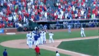 Texas Rangers / Toronto Blue Jays Hamilton Walkoff HR 05/26/2012