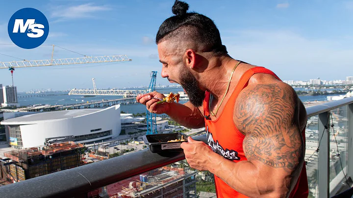 Full Day of Eating on Prep (Miami Edition) | Santi...