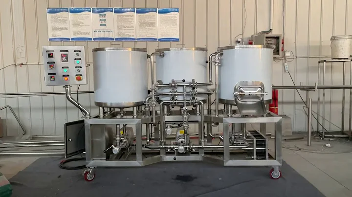 HULK - Testing of micro/home 100L 3 vessel beer brewery equipment