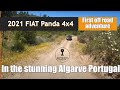 2021 FIAT Panda 4x4 off road - our first test on flint & dusty tracks in stunning Portugal