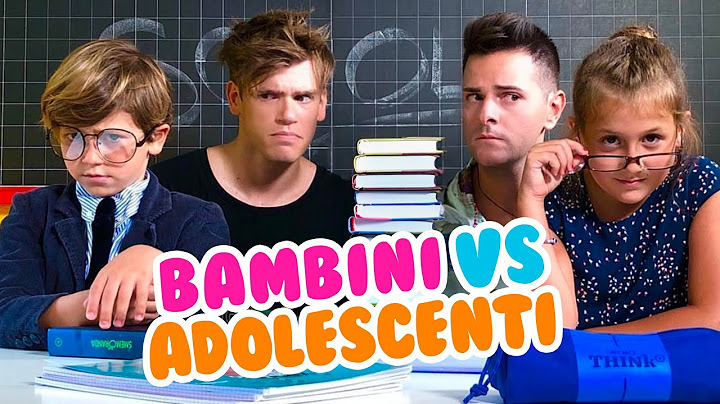 BAMBINI VS ADOLESCENTI  - VIDEO DIVERTENTI - iPantellas