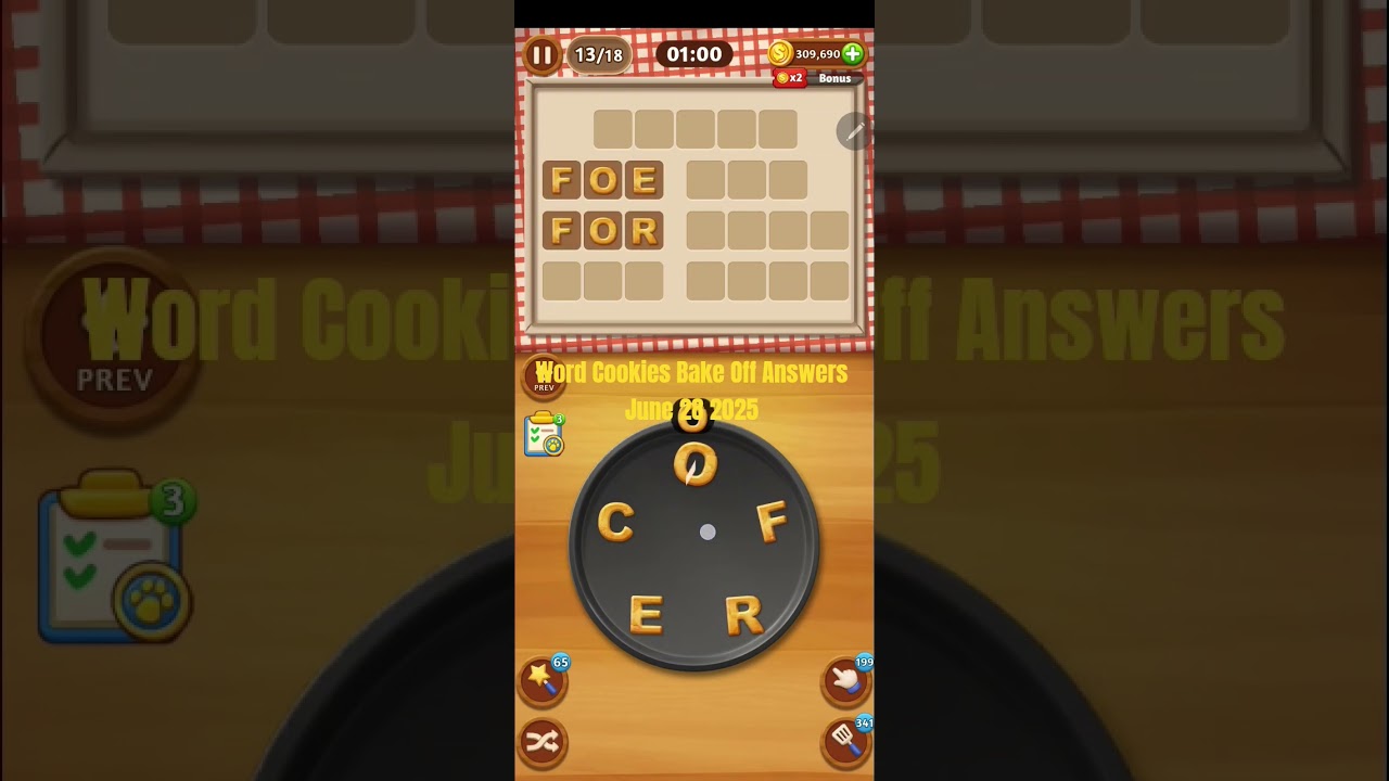 🥇 Word Cookies Bake Off - Win with These Answers [June 28 & June 29 2025]