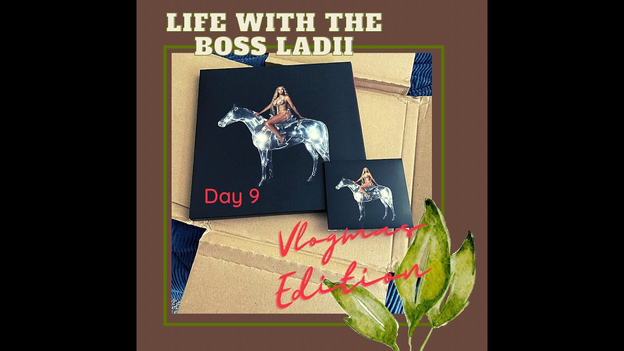Vlogmas Day 9 - Unboxing the Renaissance Deluxe Vinyl by Beyonce - Life ...