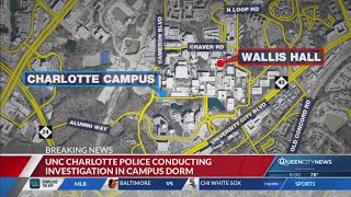 No threat after police investigation near UNC Charlotte dormitory