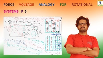 Torque voltage analogy problem 5 for rotational systems