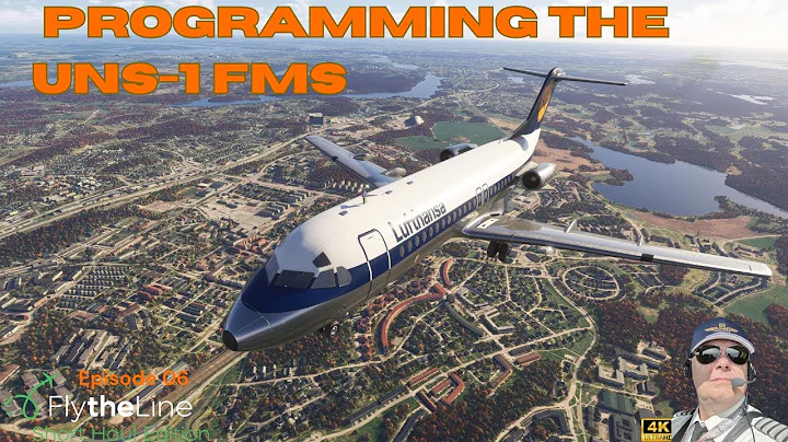 Microsoft Flight Simulator - UNS-1 FMS Programming Fokker F-28 - Fly the Line Ep. 6