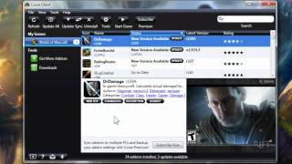 Information How To Use Curse Client - WarcraftScience Guide