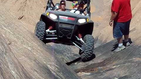 Hells gate climbed by Phil T. 09 utv rally moab UT.