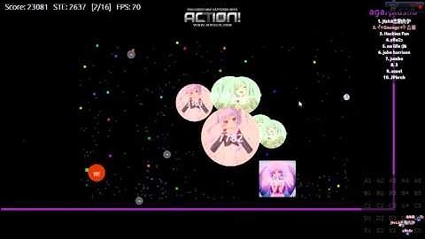 Square Blob In Agar.io??? |Agar.io #9 Pro Teaming w/2v2