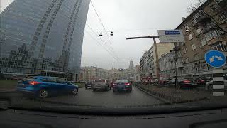 Практика вождения по центру города