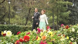 Розовая свадьба.Прогулка. Розовая свадьба.Прогулка.