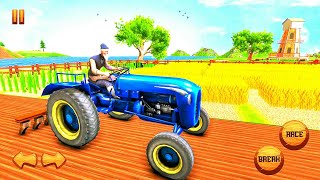Traktor Pertanian Simulator - Bajak Sawah Kering | Simulator Android Gameplay screenshot 2