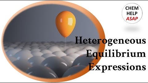 Heterogeneous Equilibrium Expressions