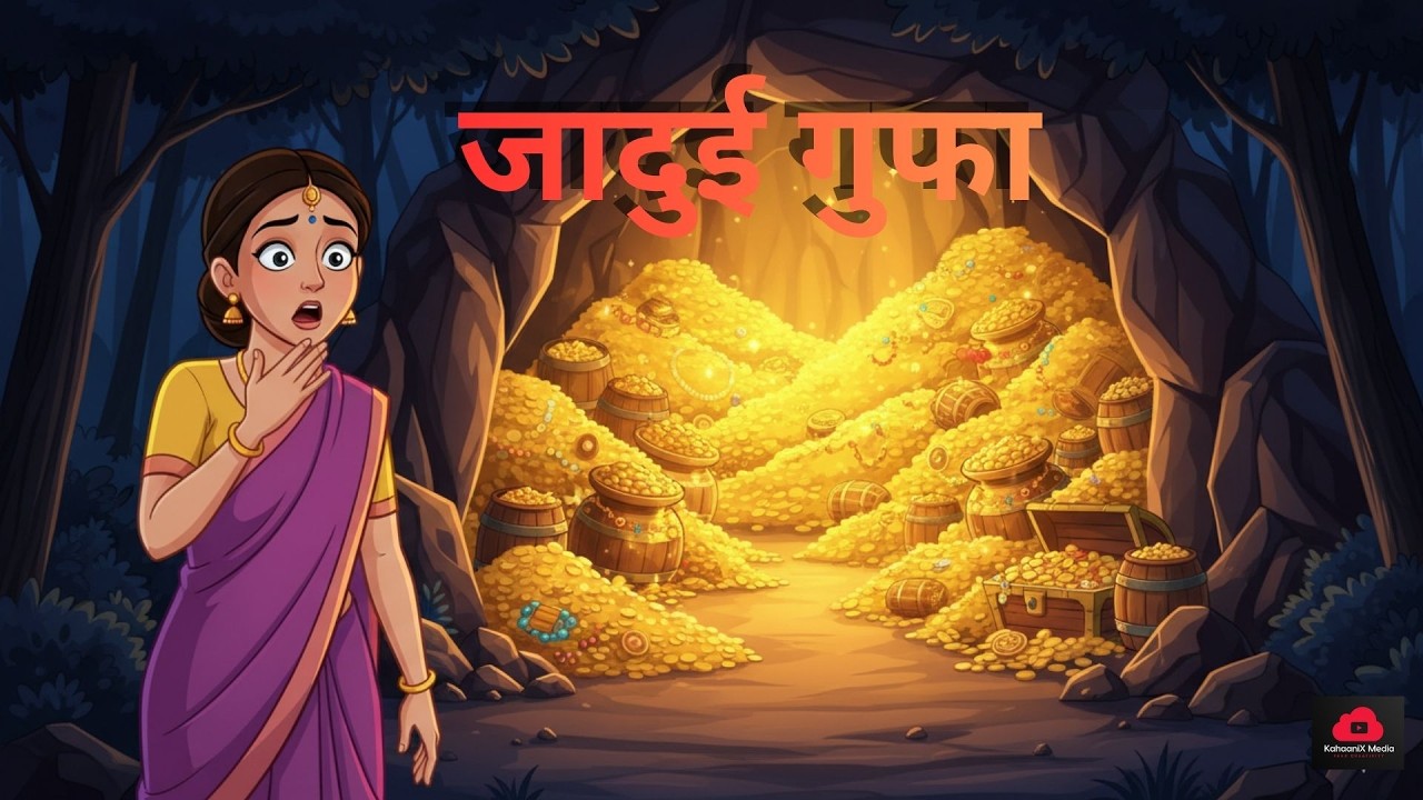 Jadui gufa | जादुई गुफा  | New Hindi Kahani | Moral Story | Hindi Fairy Tales