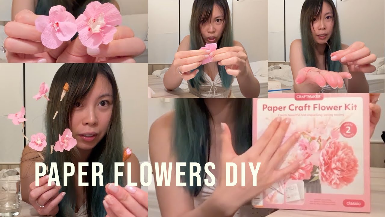 I Tried Out A DIY Paper Flower Making Kit YouTube i-tried-out-a-diy-paper-flower-making-kit-youtube