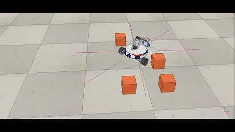 Obstacle Avoidance Simulation in V-REP