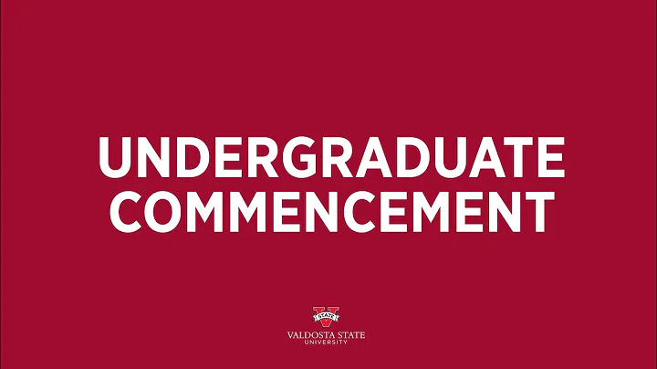 Undergraduate Commencement | Valdosta State Univer...